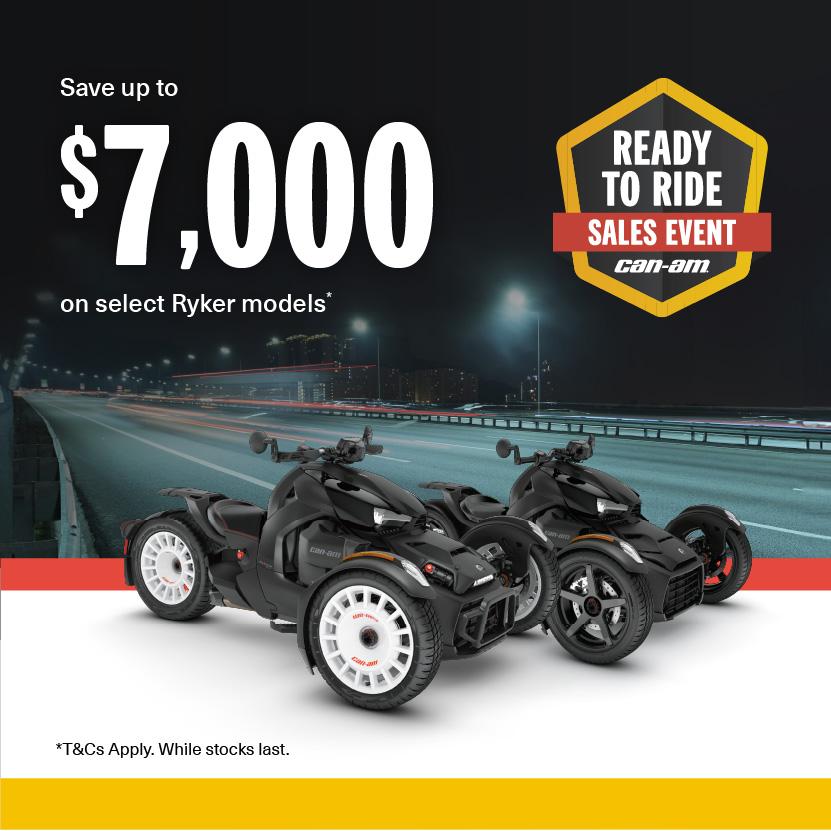 NZ Can-Am On-Road - Q4 Retail Program 2025 Ryker