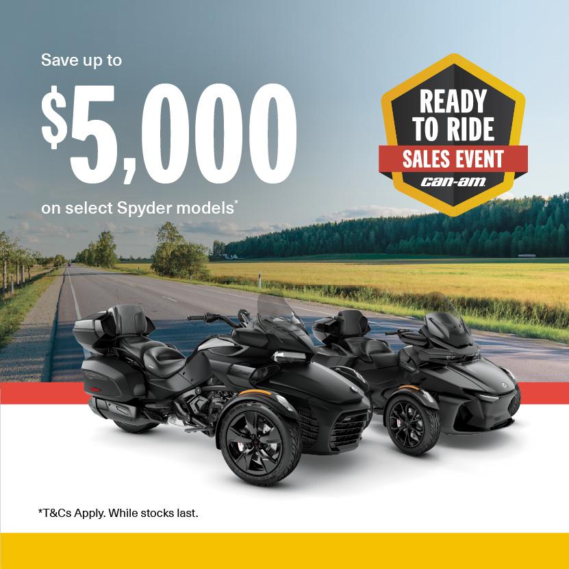 NZ Can-Am On-Road - Q3 Retail Program 2025 Spyder
